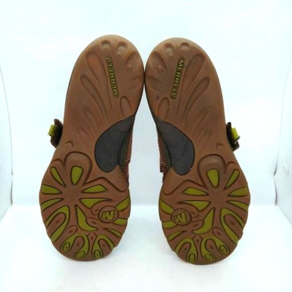 Merrell Mimosa Emme Cocoa Mary Jane Style Shoes Women's Size 7‎ Brown Leather - Picture 7 of 8